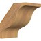 Ekena Millwork 4"W x 6"D x 6"H Funston Rough Sawn Knee Brace, Western Red Cedar BRC04X06X06FST00RWR - alternate 1